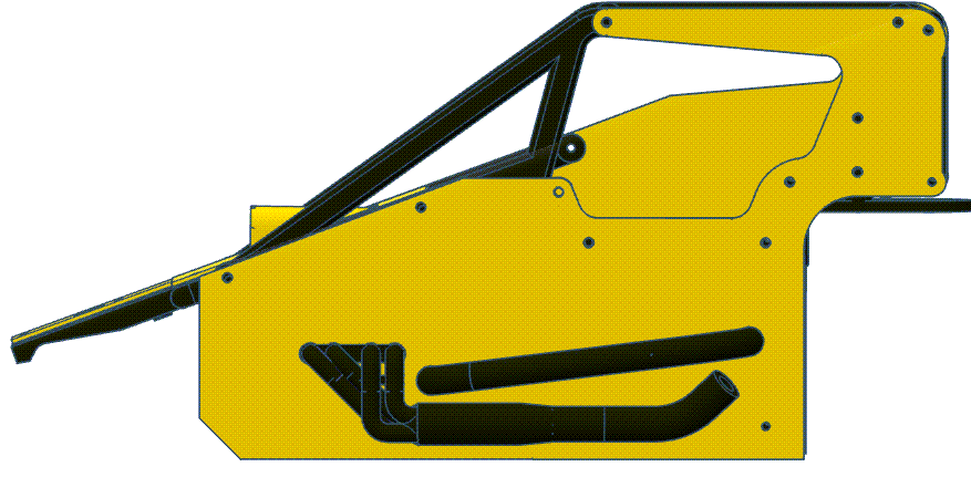 122-920 Midget Body & Cage Combo