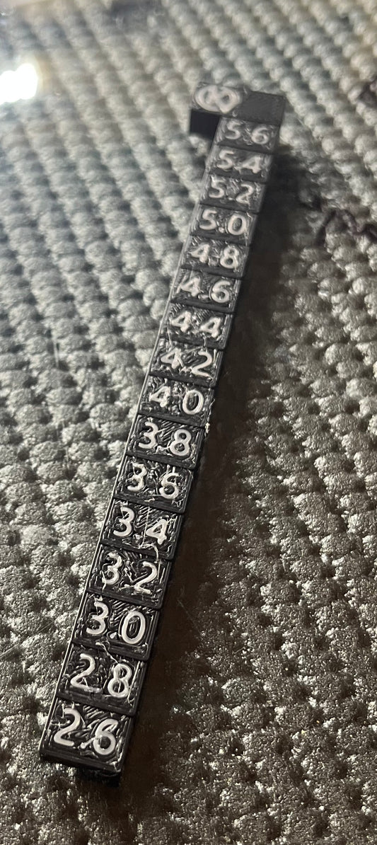 12th Scale Ride Height Gauge